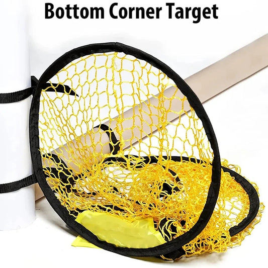 Football Goal Target Pocket Free Kick Shooting Practice Target Football Goal Positioning Football Training Net Pocket